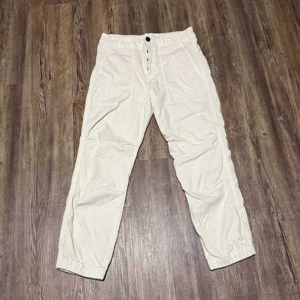 Citizens of Humanity Angi Utility Pants Women's 25 Button Fly in Canvas Corduroy